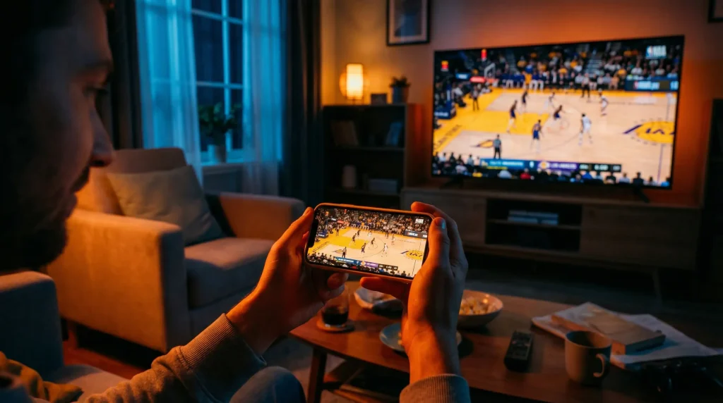 Jogo de basquetebol NBA em direto com odds a atualizar em tempo real