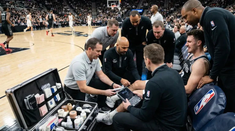 Impacto das lesões e injury report nas apostas NBA
