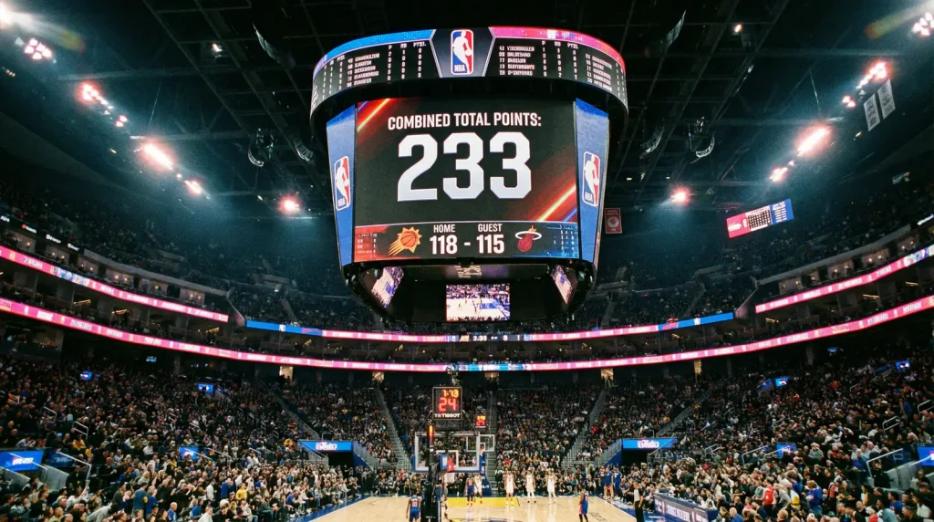 Estratégias para apostas over under e totais na NBA